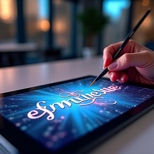 Caligrafía digital y branding moderno
