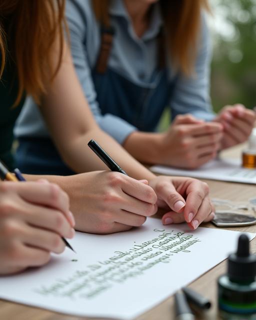 Formación de instructores de caligrafía